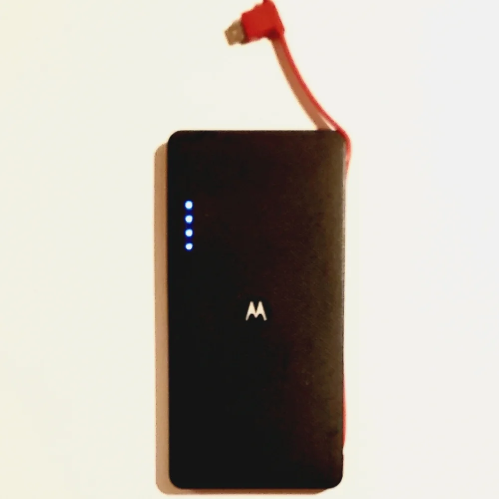 MOTOROLA / VERIZON Power Pack Slim 4000 Built for Droid 4000mA + Bonus Car Chrg
